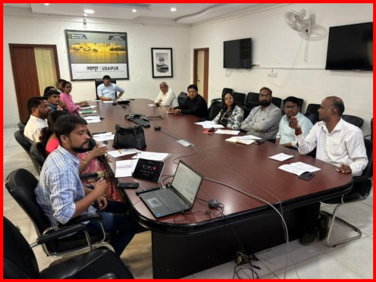 District-Level Aadhaar Monitoring Committee Meeting Reviews Services and Directs Activation of Machines