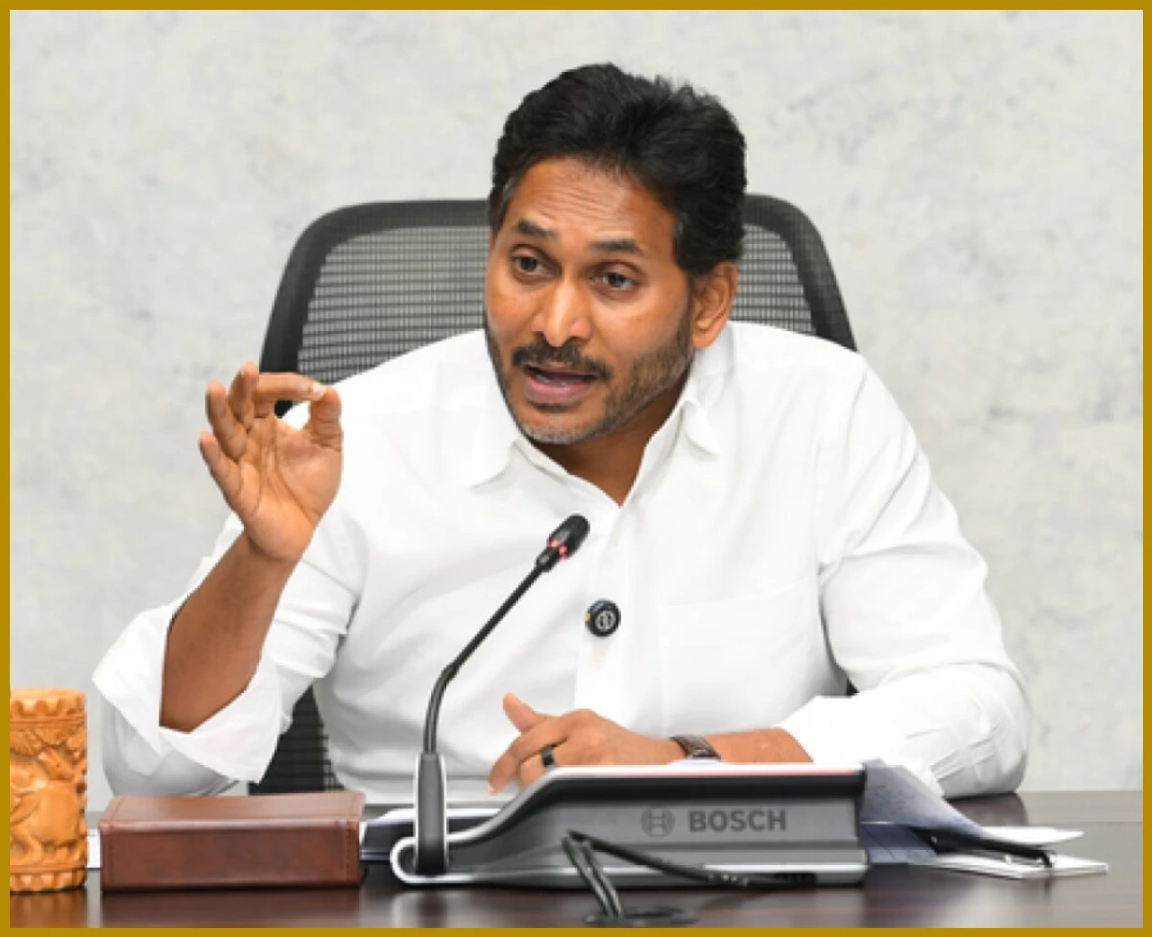 Jagan Reddy Accuses CM Naidu of Politicizing Tirumala Temple Jagan Reddy Accuses CM Naidu of Politicizing Tirumala Temple