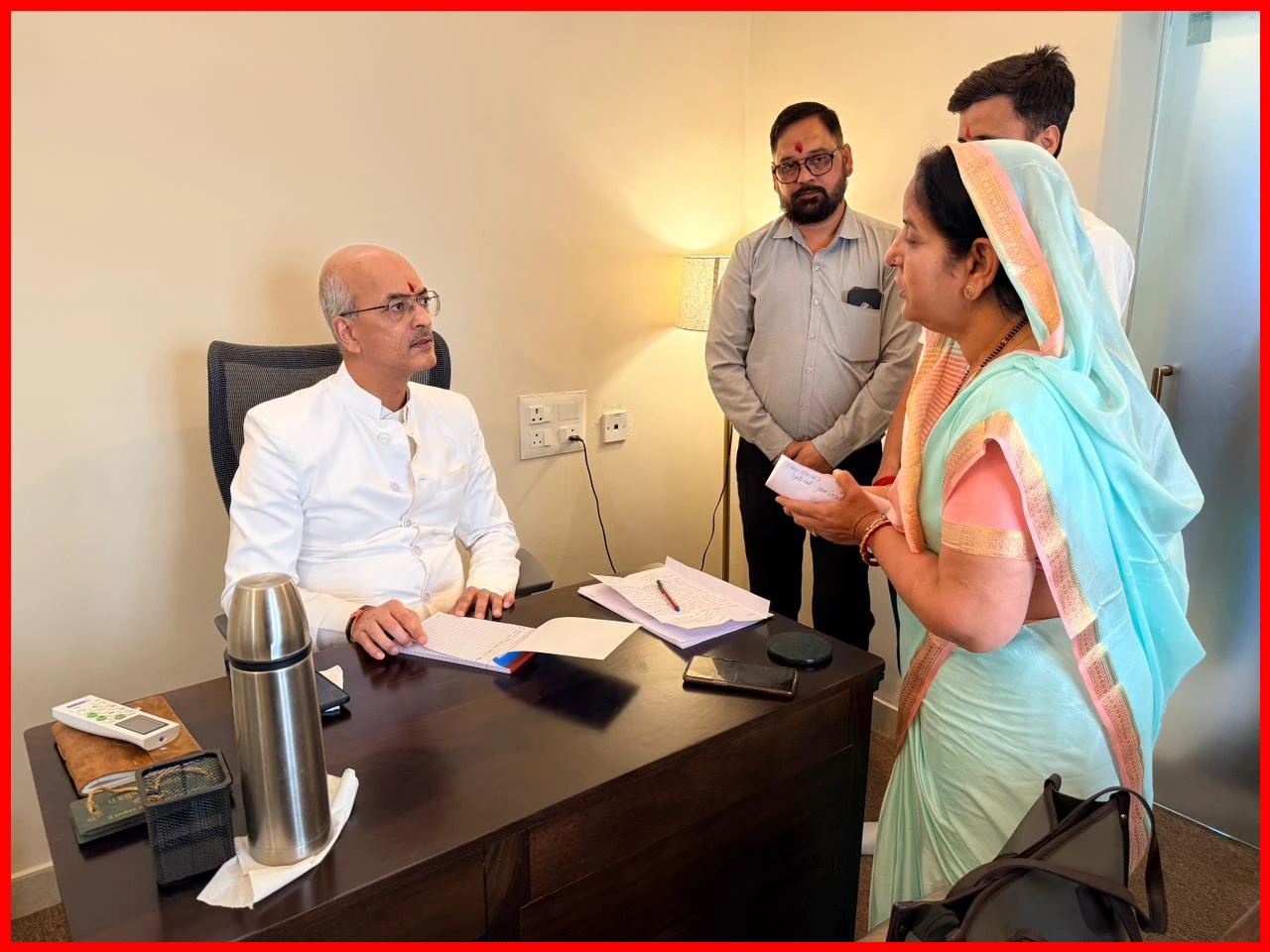 Local MLA Engages with Citizens to Address Community Issues