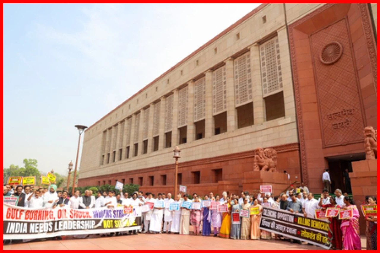 Opposition Chaos in Parliament Over West Asia Crisis, Proceedings Adjourned Until Tuesday Opposition Chaos in Parliament Over West Asia Crisis, Proceedings Adjourned Until Tuesday