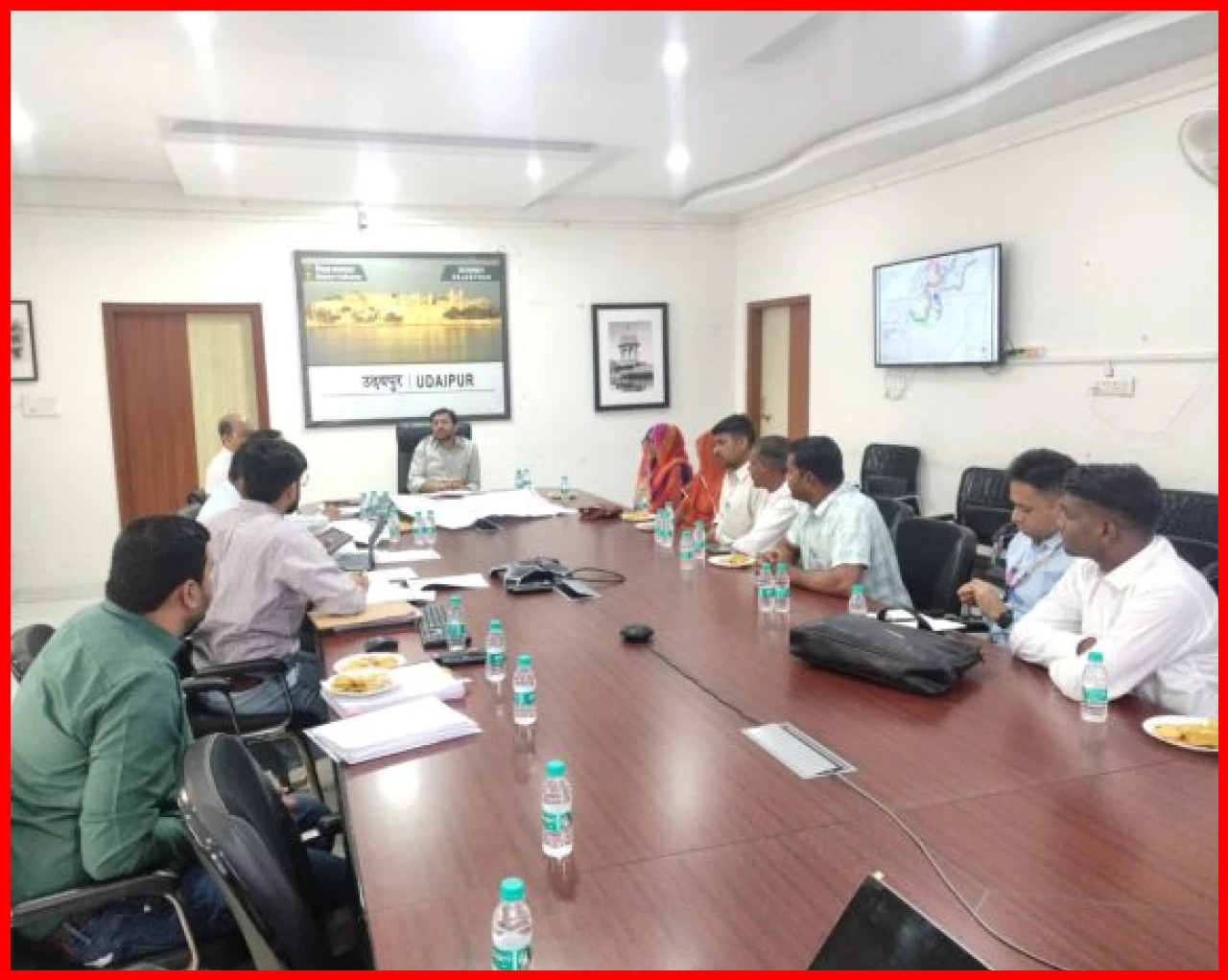 Udaipurs Ambitious Water Project: District-Level Committee Meeting Held for Rehabilitation Udaipurs Ambitious Water Project: District-Level Committee Meeting Held for Rehabilitation