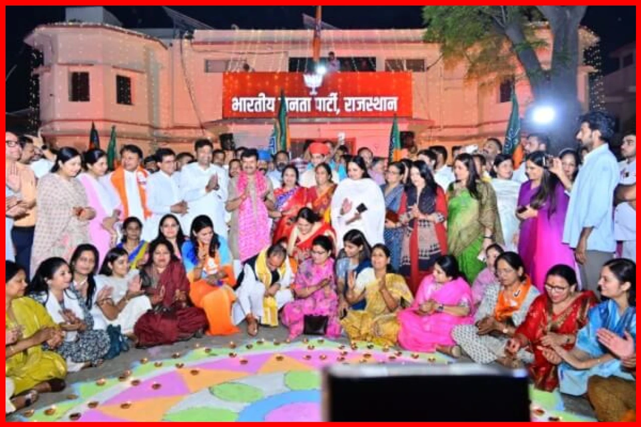 BJP Celebrates Foundation Day with Festivities in Jaipur
