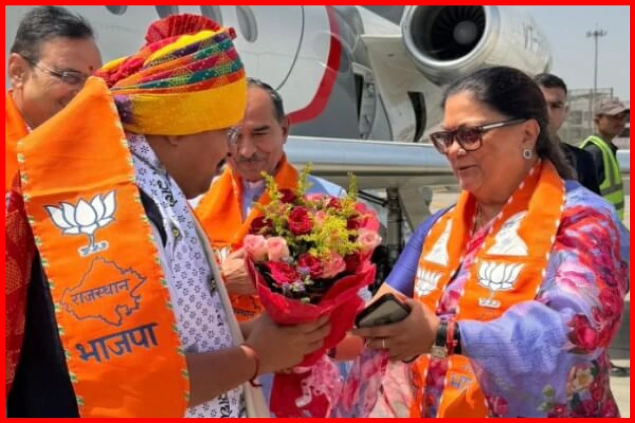 BJP National President Nitin Nawin Stranded at Jaipur Airport Due to Helicopter Malfunction