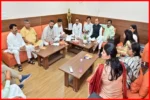BJPs Madan Rathore Leads Key Meeting for Nari Shakti Vandan Program Preparations