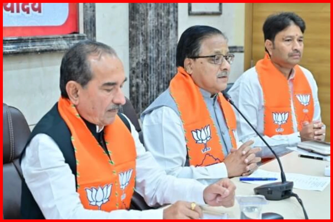 BJPs Radha Mohan Das Agrawal Launches Strong Attack on Congress Leaders BJPs Radha Mohan Das Agrawal Launches Strong Attack on Congress Leaders