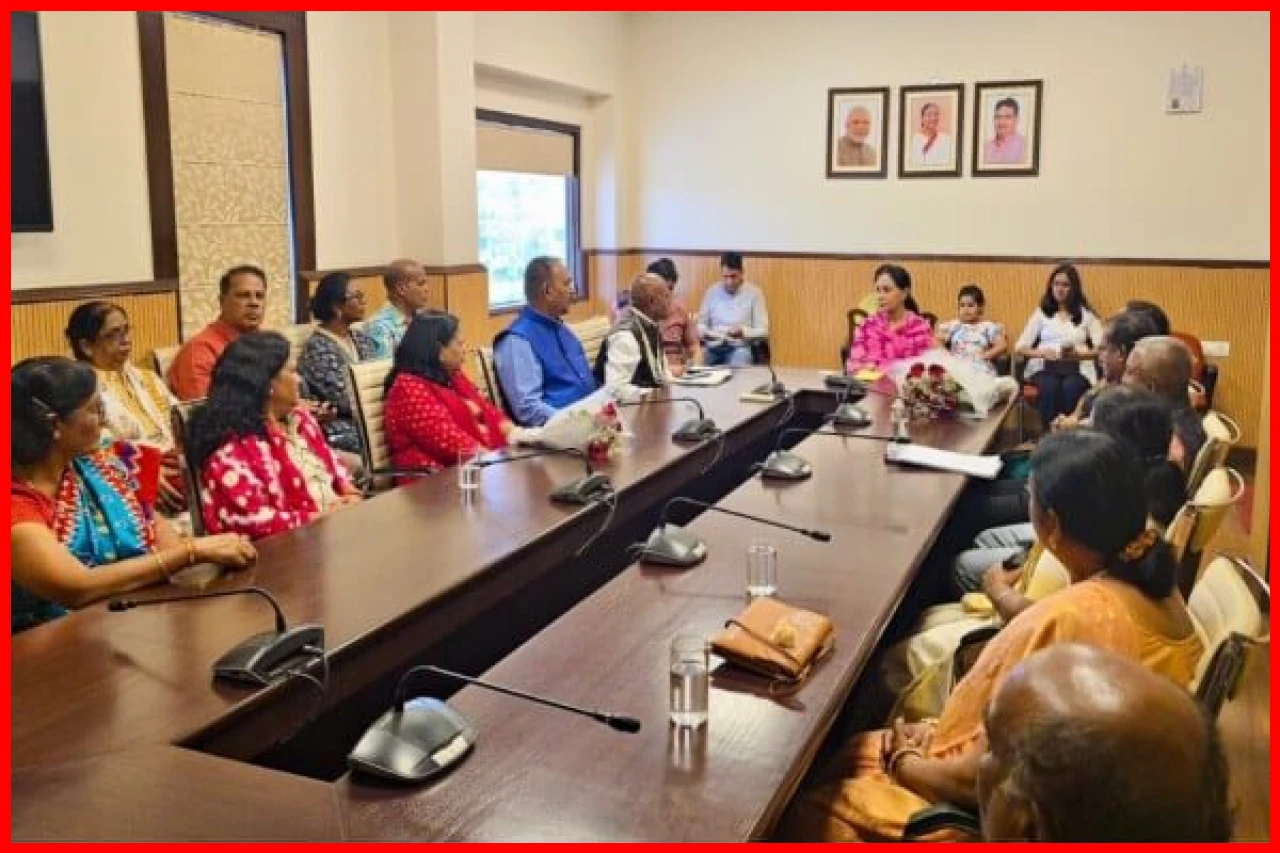 Deputy Chief Minister Dutta Kumari Meets Delegation from Mauritius to Discuss Cultural Preservation Deputy Chief Minister Dutta Kumari Meets Delegation from Mauritius to Discuss Cultural Preservation