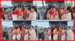 Grand Welcome for BJP National Minister Dr. Alka Singh at Raipur Airport