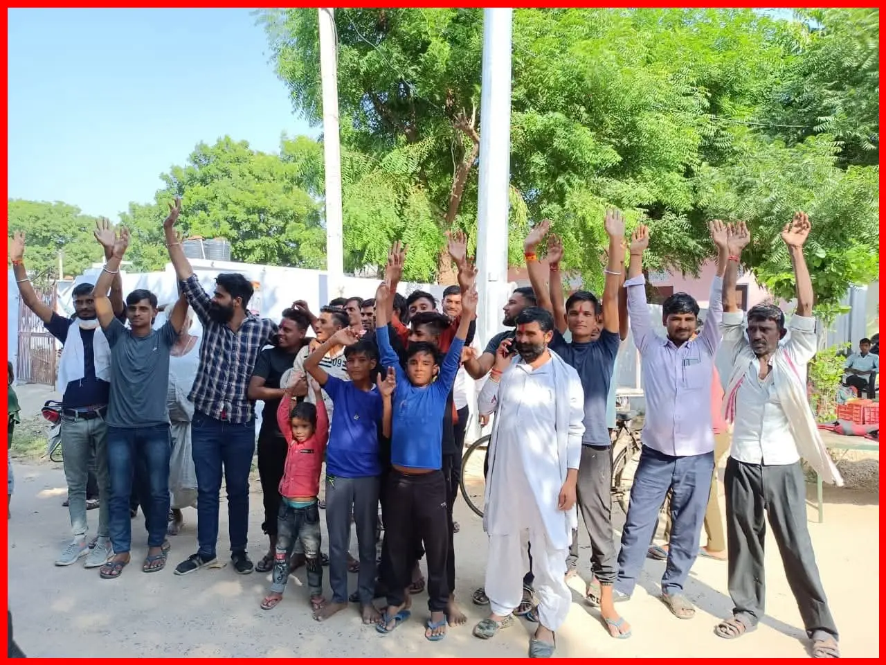 Villagers Demand Speed Breaker at Devari Intersection Amid Protests