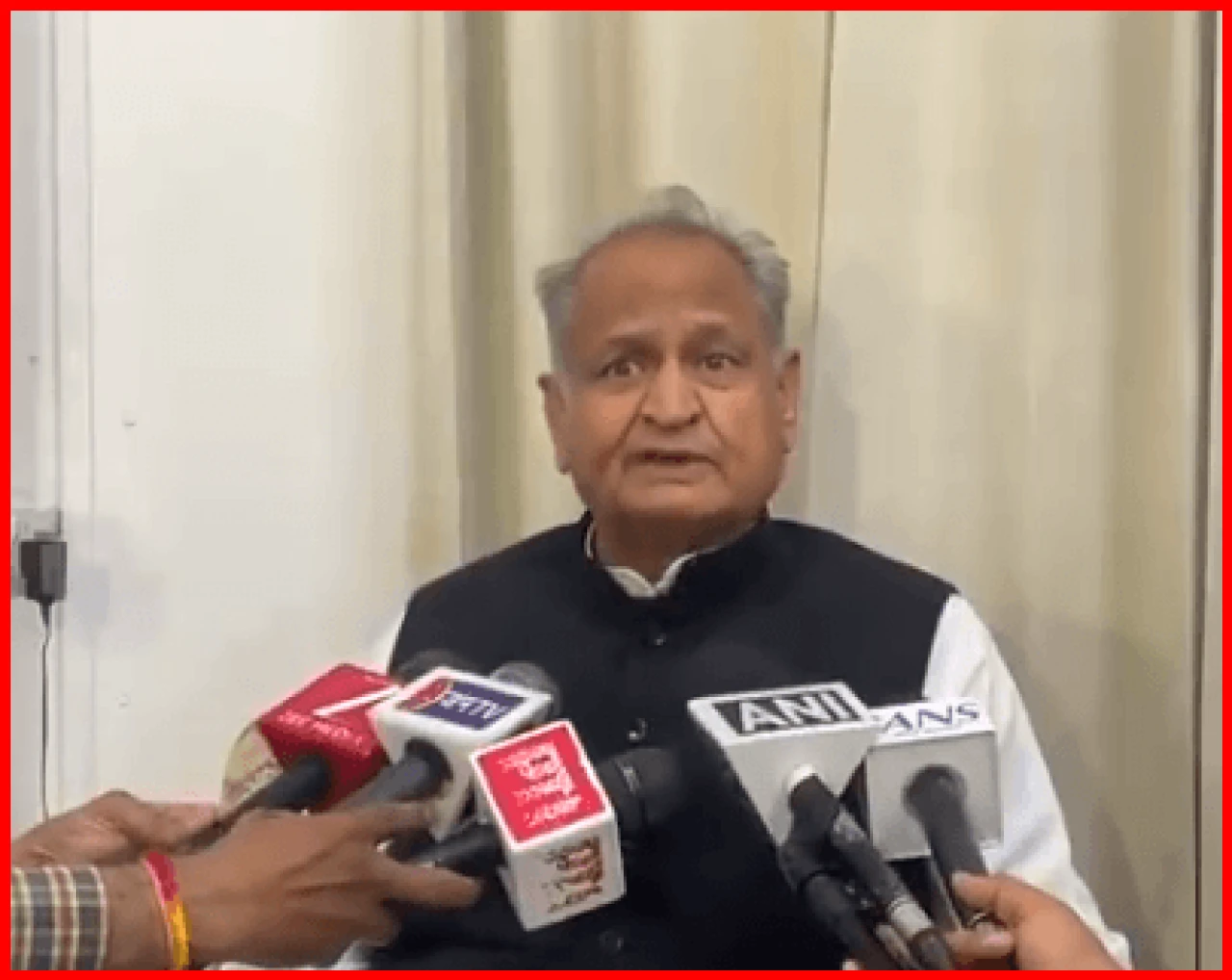 Ashok Gehlot Slams BJP Over Arrest of Former Water Minister Mahesh Joshi