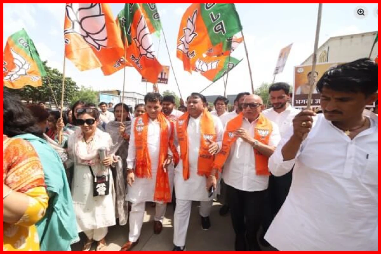 BJP Celebrates Victory in Jaipur with Festivities and Rallies