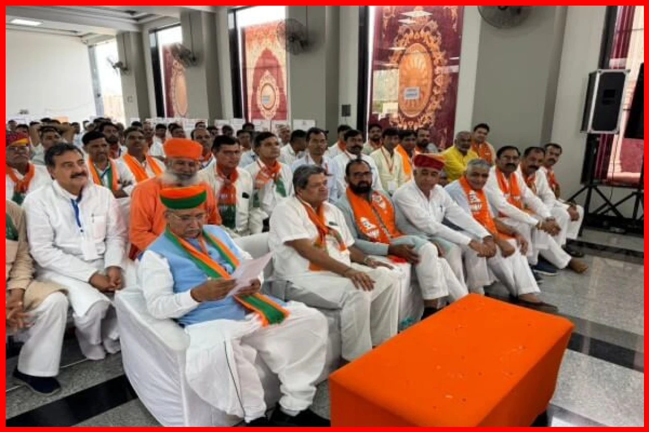 BJP Concludes Training Camp in Deshnok, Calls for Strengthening Organization at Booth Level