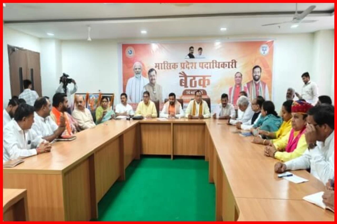 BJP Strengthens Organizational Strategies in Haryana Meeting