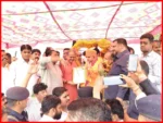 BJP Welcomes MLA Baba Balaknath in Pratapgarh with Enthusiastic Reception