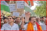 Congress Protests Water Crisis in Jaipur, Demands Government Action