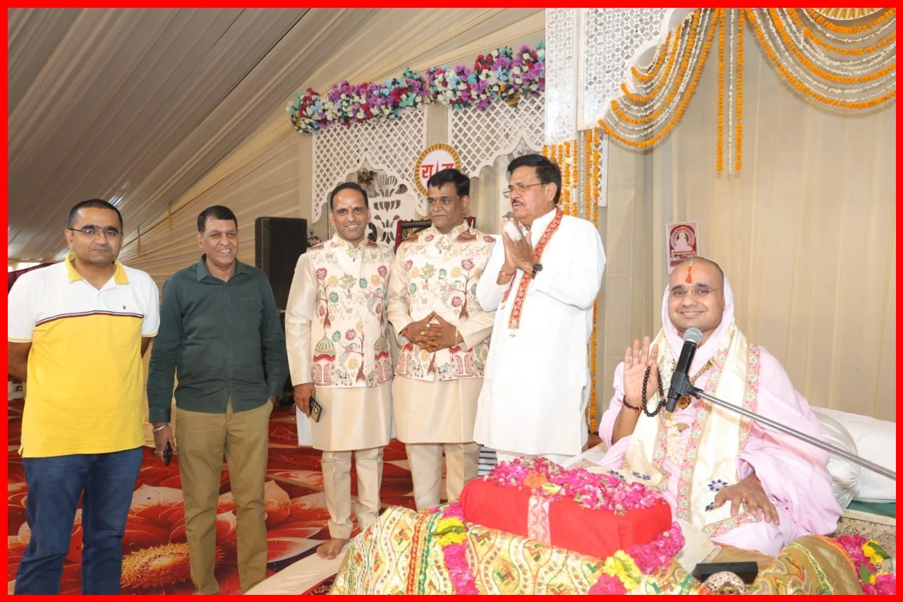 Grand Conclusion of Shri Bhagwat Katha Festival in Nimbahera Celebrated with Devotion