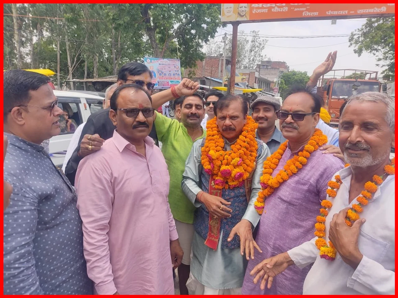 Grand Welcome for Business Leaders at Lalganj: New Establishment Launched