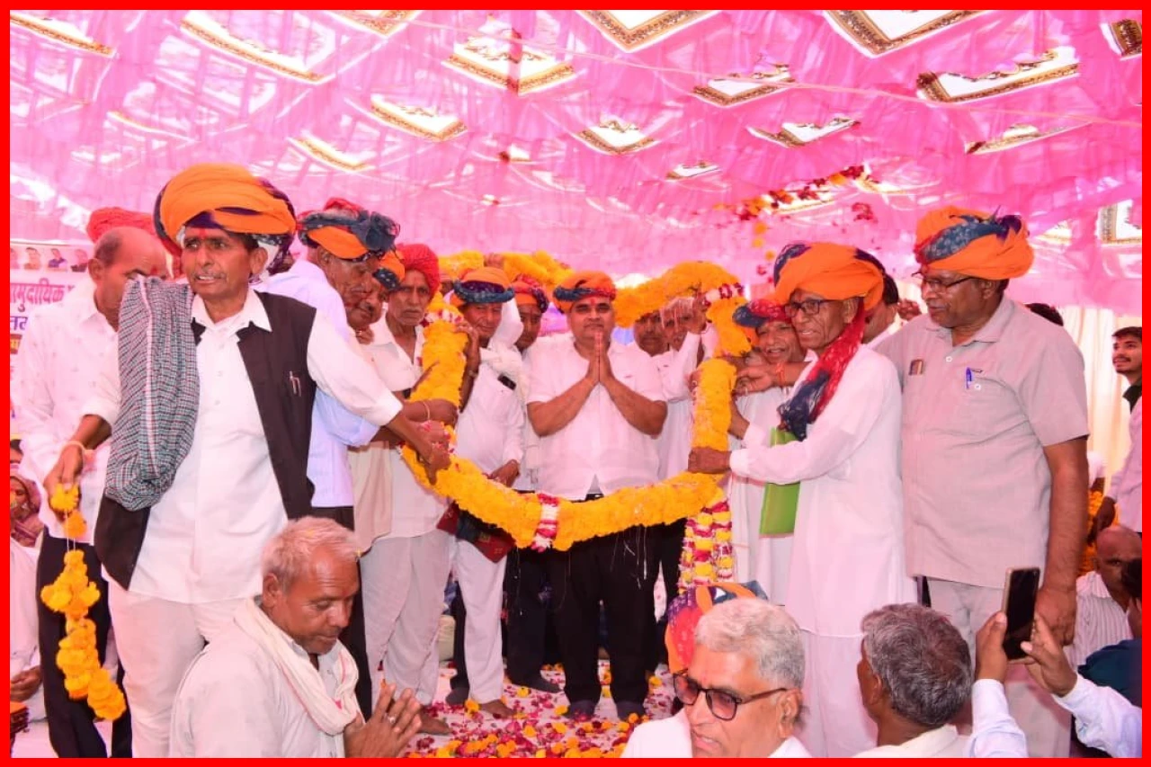Rajasthan Minister Inaugurates New Hostel for Meghwal Community Students