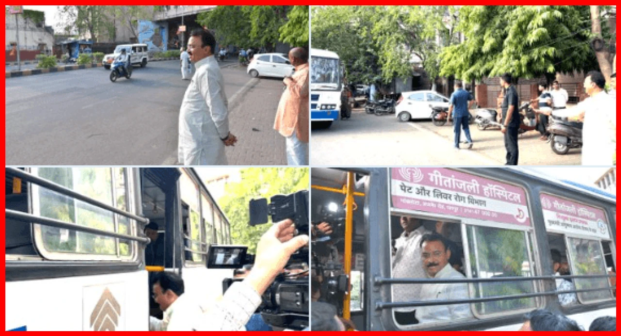 Rajasthans Deputy CM Promotes Public Transport with Bus Journey