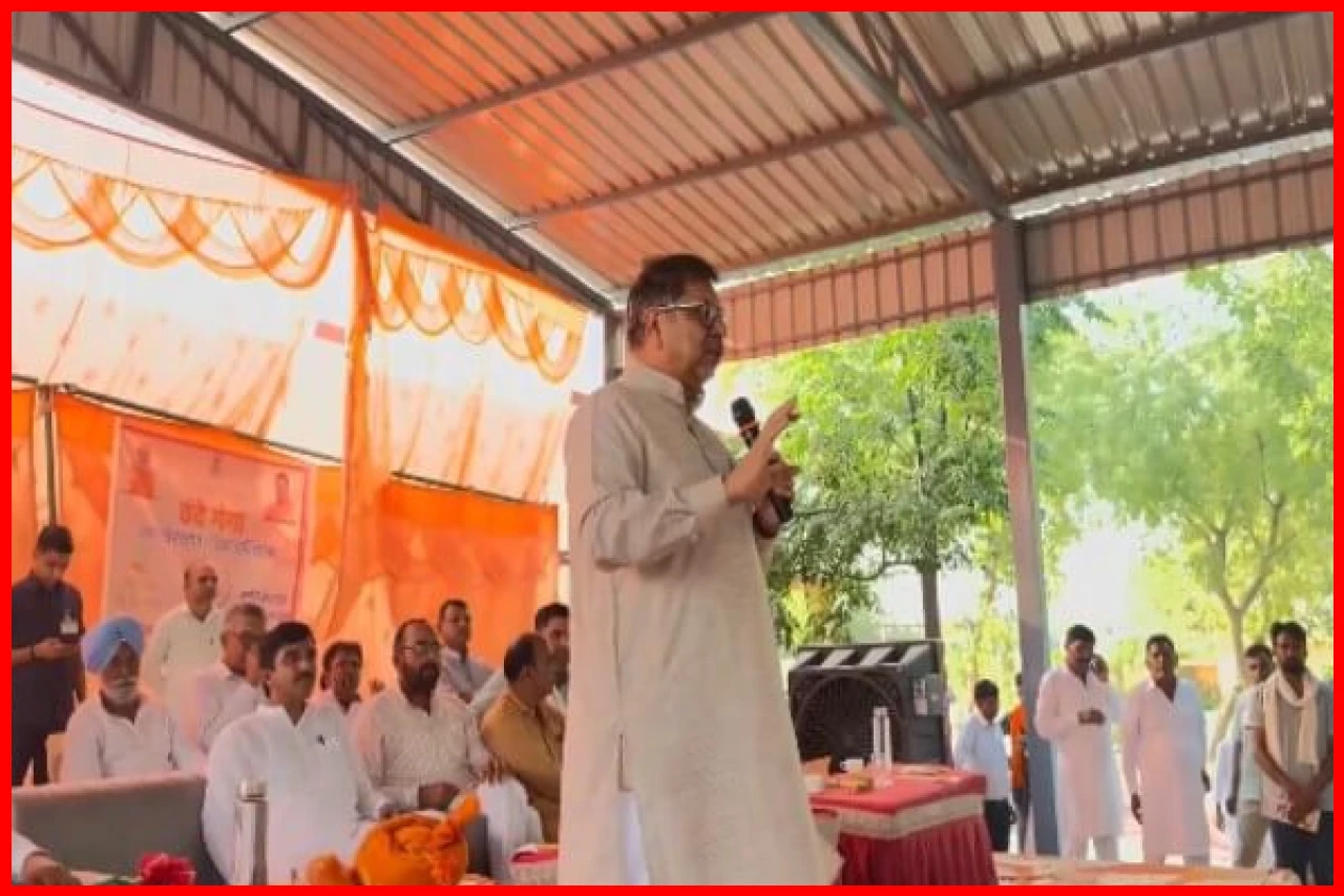 Satish Poonia Engages with Farmers in Sangaria, Highlights AgriTech Initiatives and Government Achievements