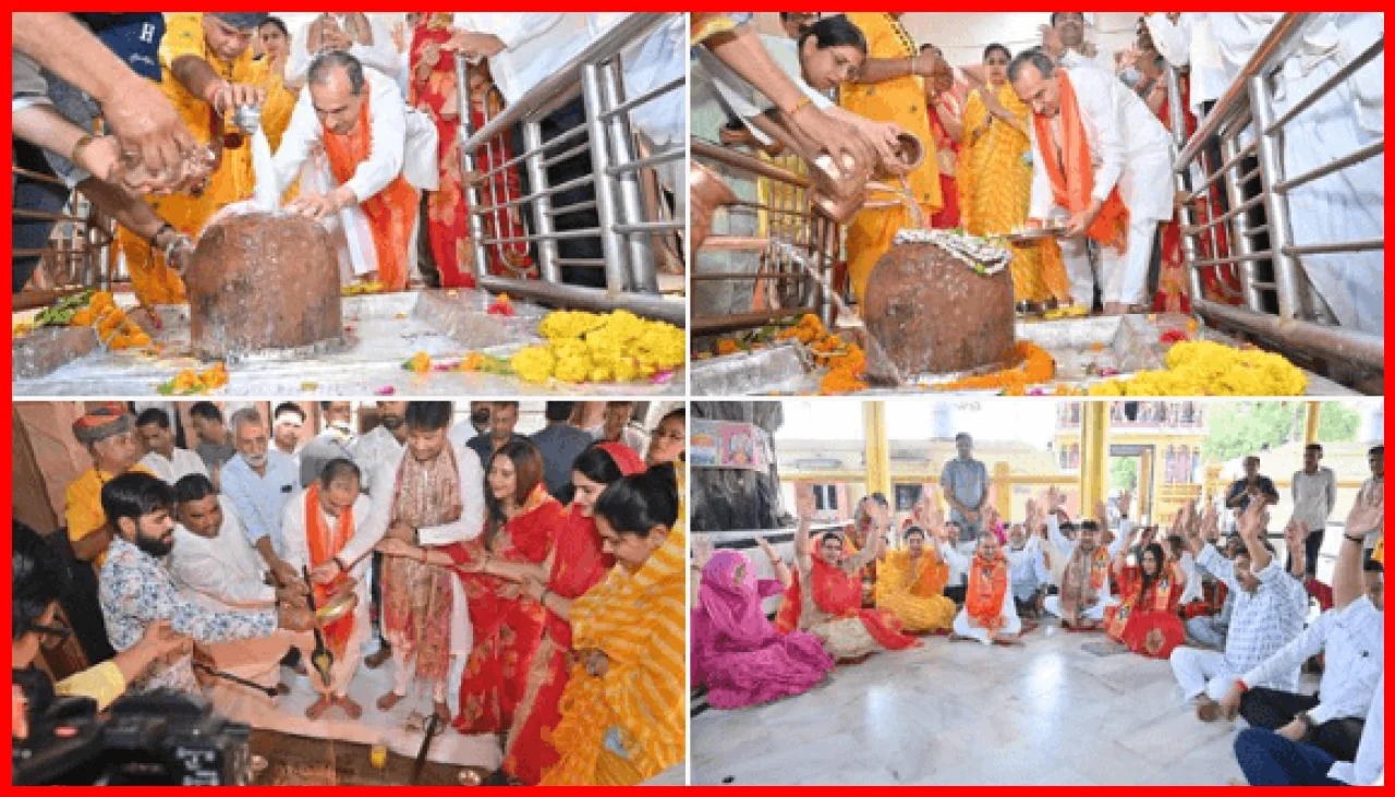 BJP Leaders Conduct Special Prayers for Prime Minister Modis Longevity in Jaipur
