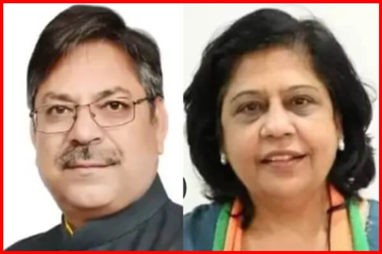 BJP Nominates Dr. Satish Poonia and Alka Gurjar for Rajya Sabha Elections