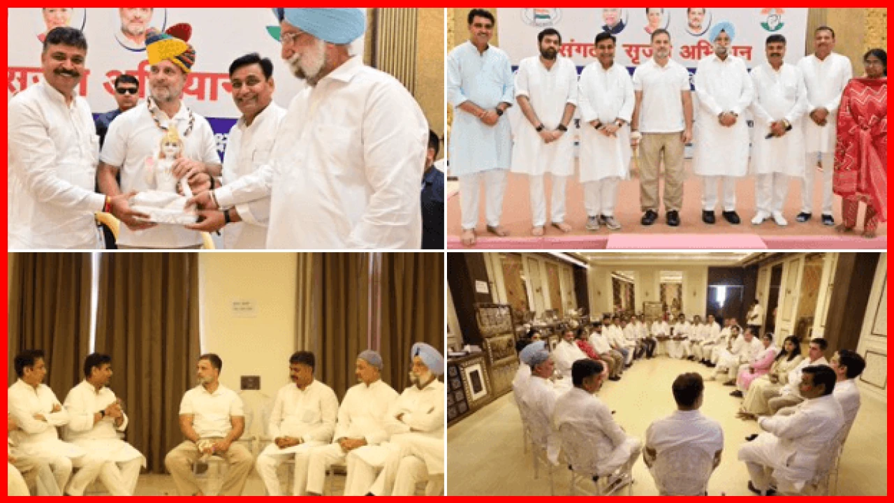 Rahul Gandhi Addresses Internal Challenges at Congress Retreat in Pushkar
