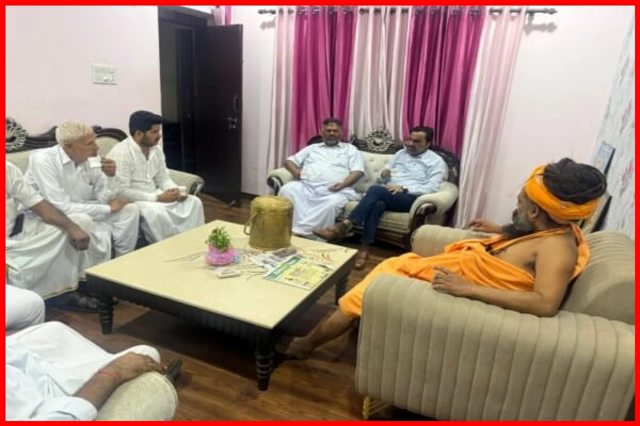 Saints Demand Reversal of Land Acquisition for Bhairana Dham Saints Demand Reversal of Land Acquisition for Bhairana Dham