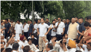 Congress Leaders Stage Surprise March to PM Residence on Kharges Birthday