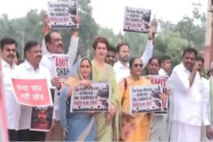 Opposition Protests at Parliament Over Student Action and Ram Temple Fund Controversy