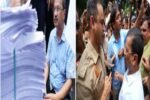 AAP Protests Against E20 Fuel Policy, Kejriwal and Leaders Stopped by Police