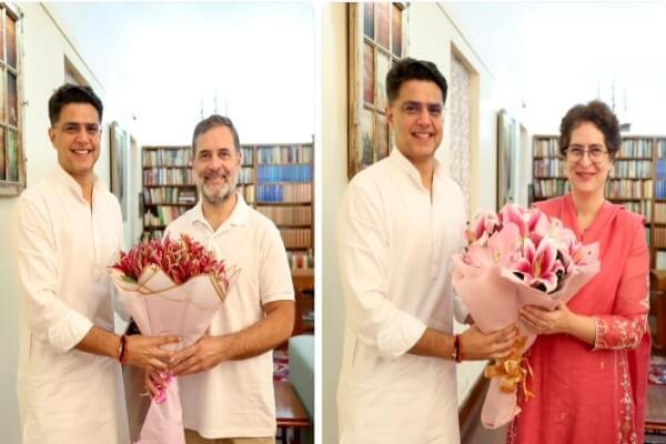 Sachin Pilot Meets Rahul and Priyanka Gandhi to Strategize for Punjab Elections 2027