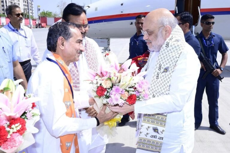 Amit Shah Celebrates 62nd Birthday with Well Wishes from BJP President Madan Rathore