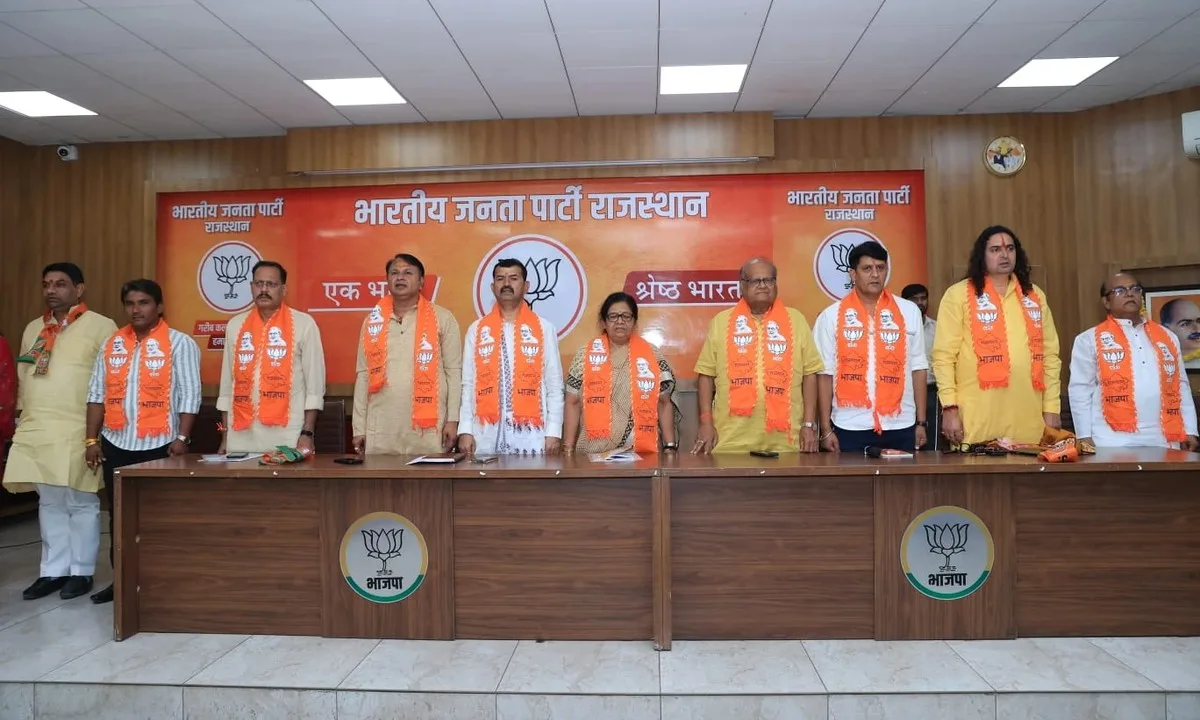 BJP to Hold March from Ram Leela Ground to Tripolia Gate on November 5