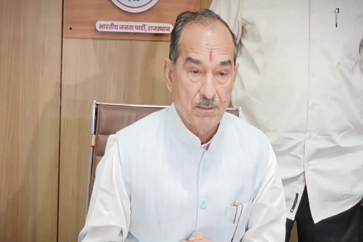 BJPs Madan Rathore Questions Sonia Gandhis Voter Registration Timeline