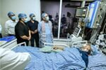 Chief Minister Bhajanlal Sharma Visits Hospital to Check on MLA Dr. Jaswant Yadavs Health