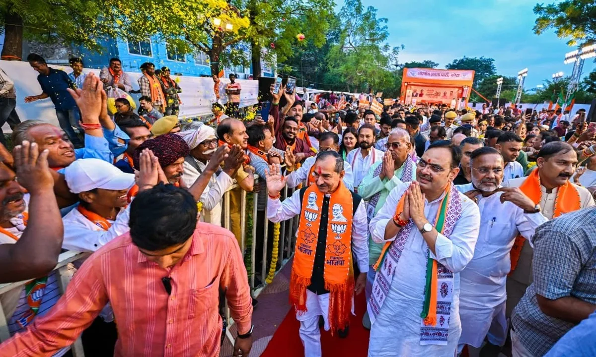 Chief Minister Launches Save Democracy, Remove Anarchy Campaign in Kota
