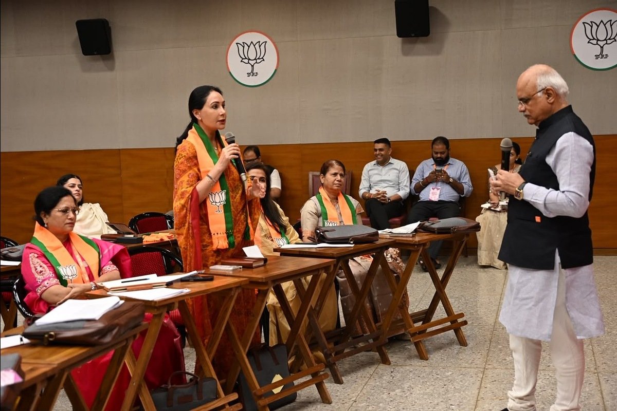 Empowering Women: Diya Kumari Highlights Progress at Nari Shakti Manthan Workshop