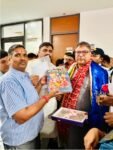 Professor Ramesh Kumar Rawat Congratulates Dr. Satish Poonia in New Delhi
