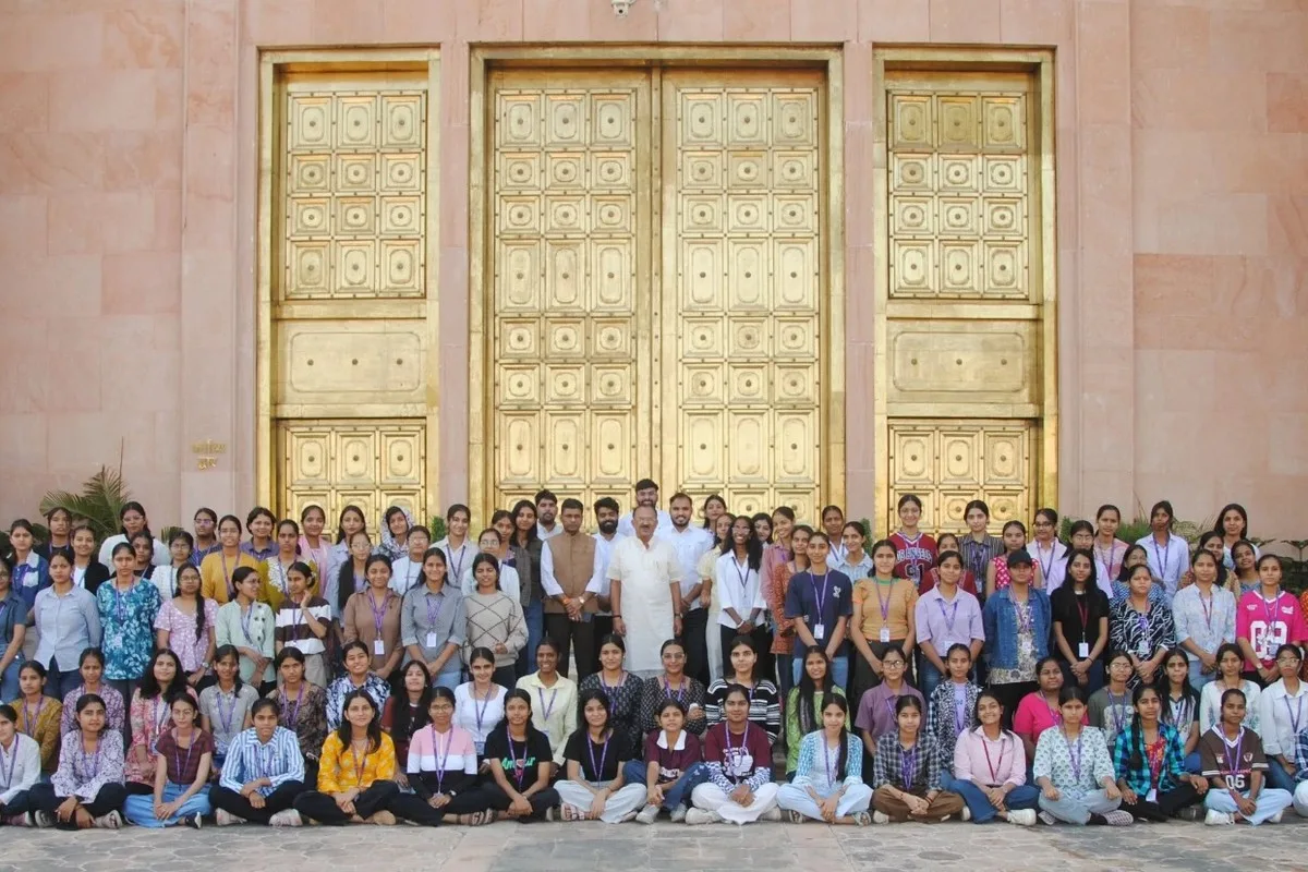 Rajasthan Assembly Speaker Encourages College Students to Pursue Legislative Careers