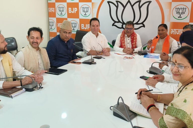 Satish Poonia Visits Jammu for First Time as BJPs Jammu and Kashmir In-Charge