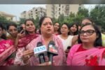 Vasundhara Raje Plants Trees in Jaipur to Celebrate PM Modis 25 Years of Service